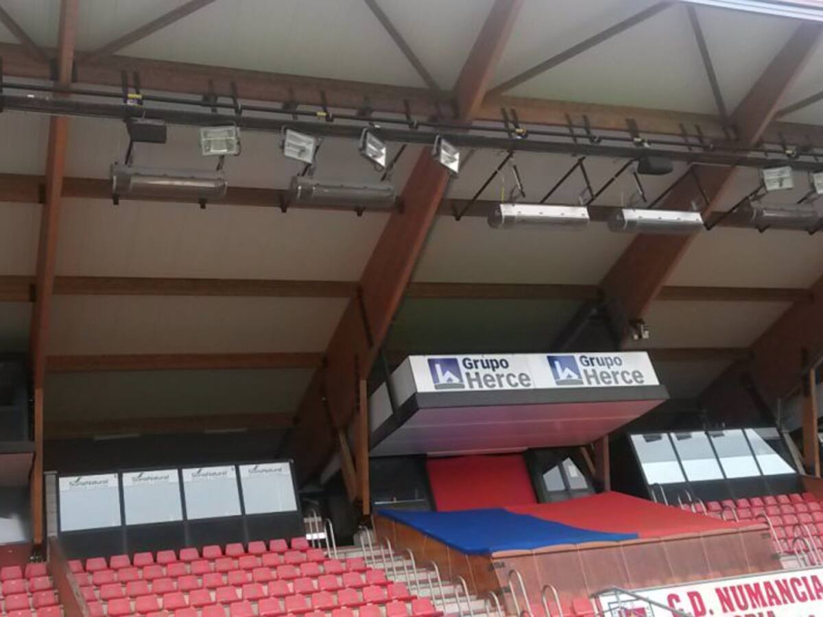 El estadio más frío de Segunda deja de serlo