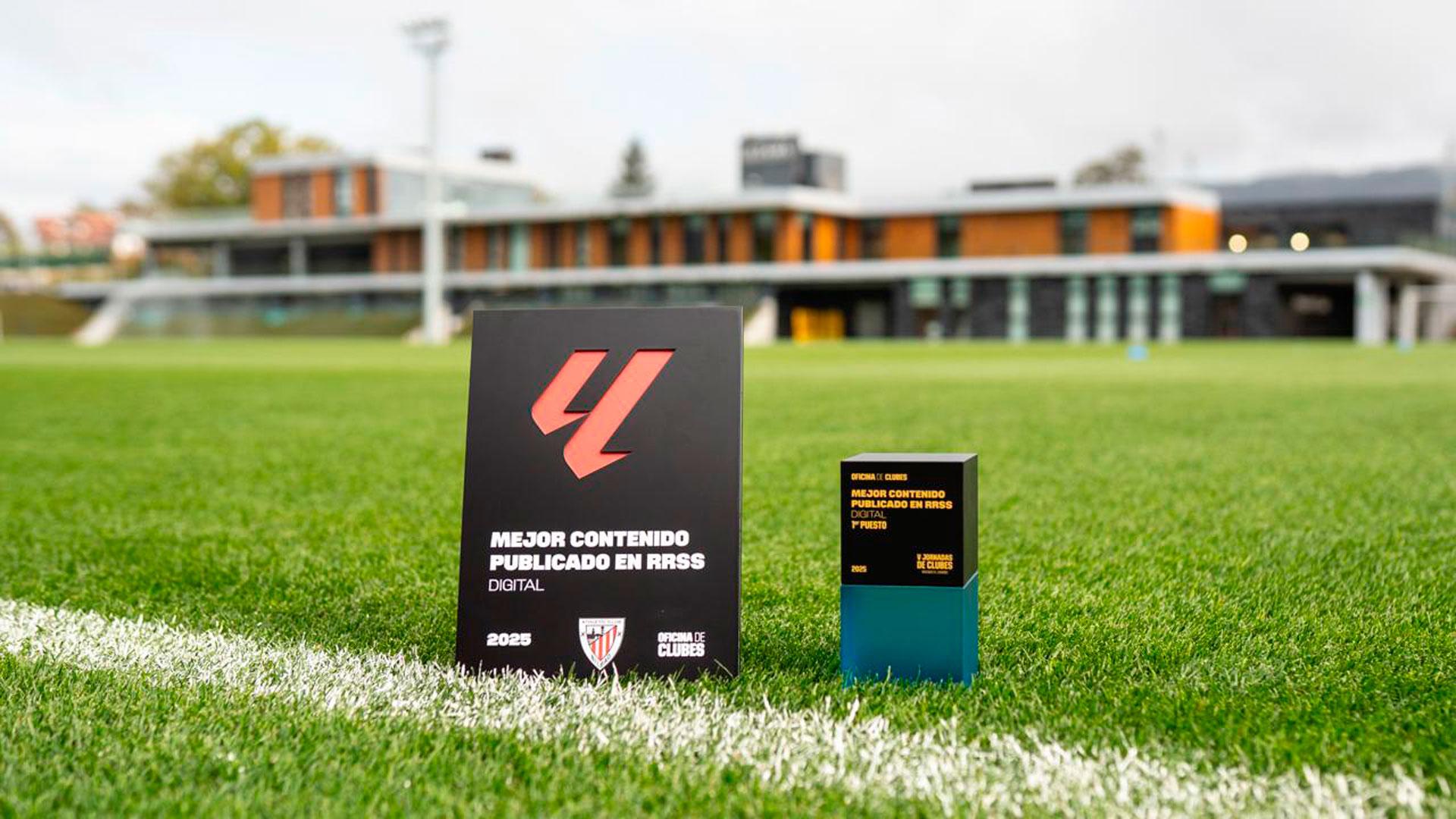 LaLiga distingue al Athletic por su trabajo en redes