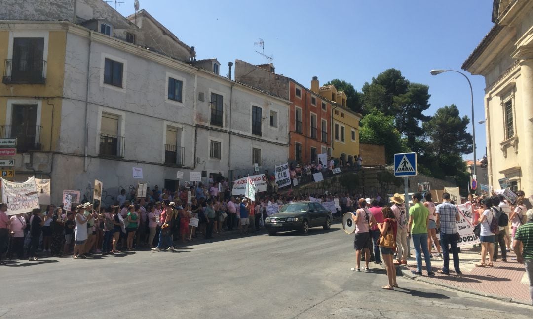 La plataforma ha realizado diversas movilizaciones contra las macrogranjas