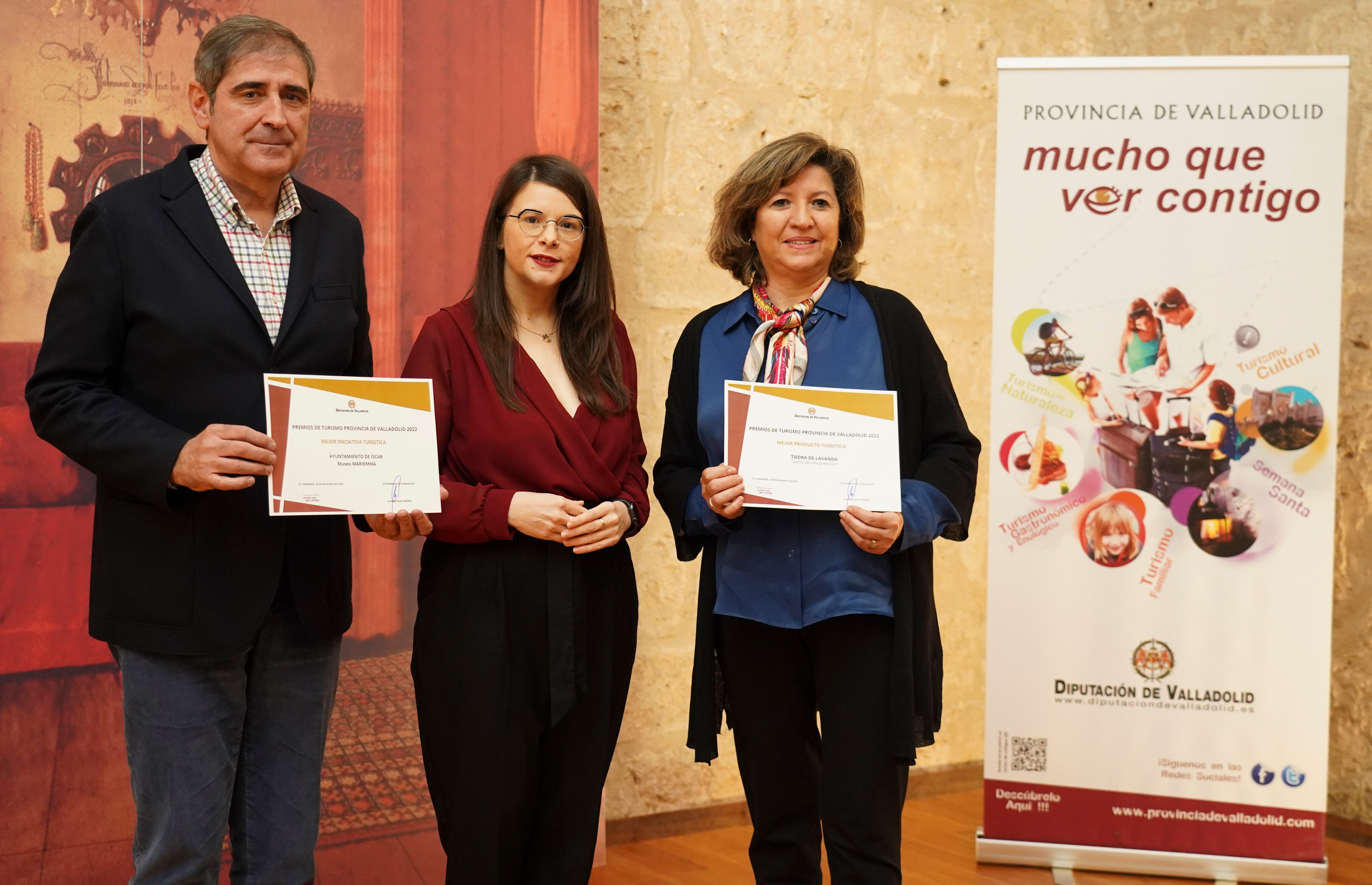 Entrega de los Premios de Turismo para Íscar y Tiedra