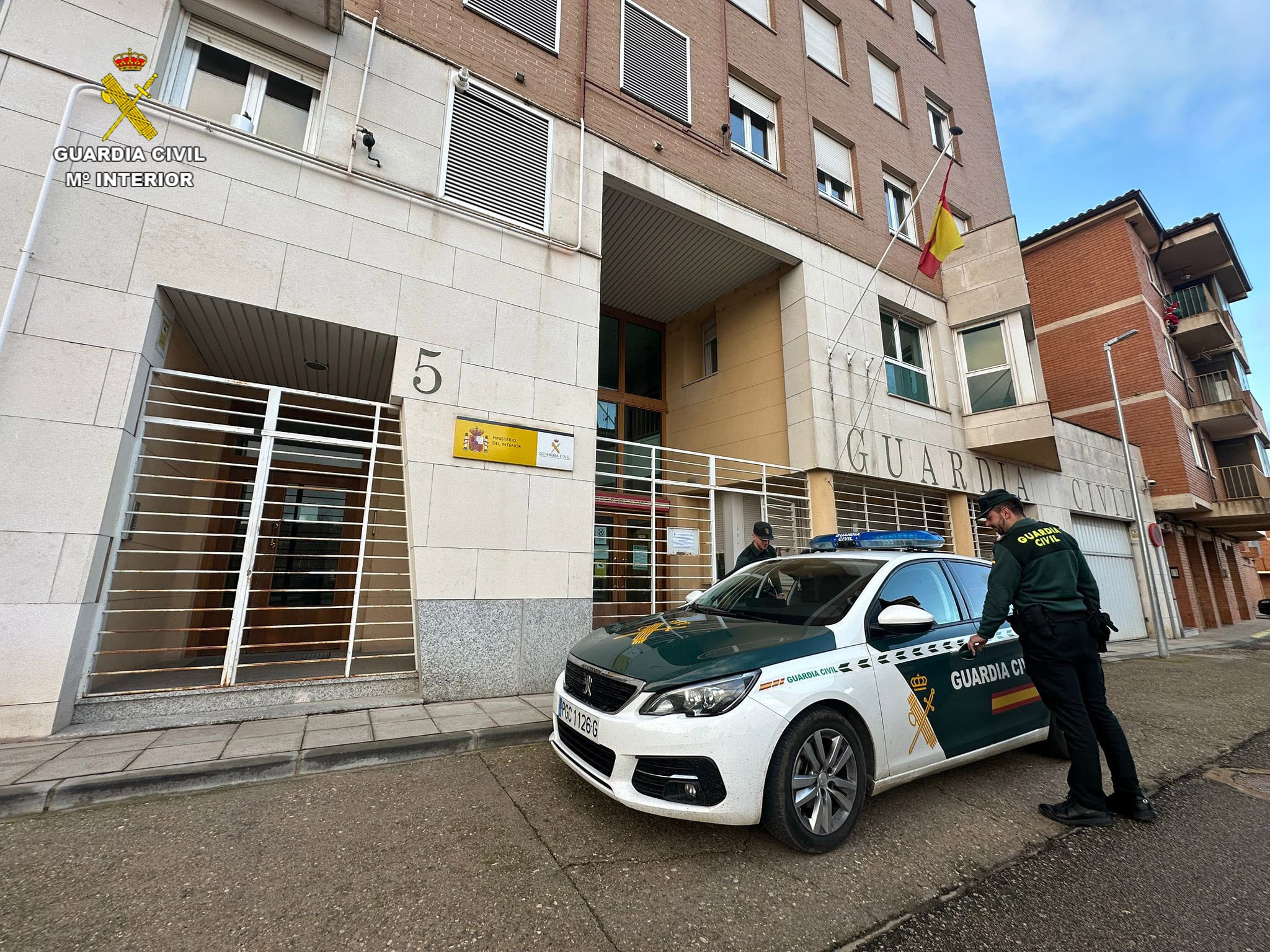 Cuartel de la Guardia Civil en Sigüenza
