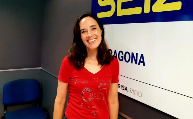 Maria Parra als estudis de Cadena SER Tarragona