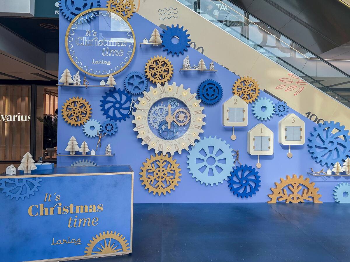Larios Centro celebra la llegada de la Navidad más mágica con actividades y premios para toda la familia