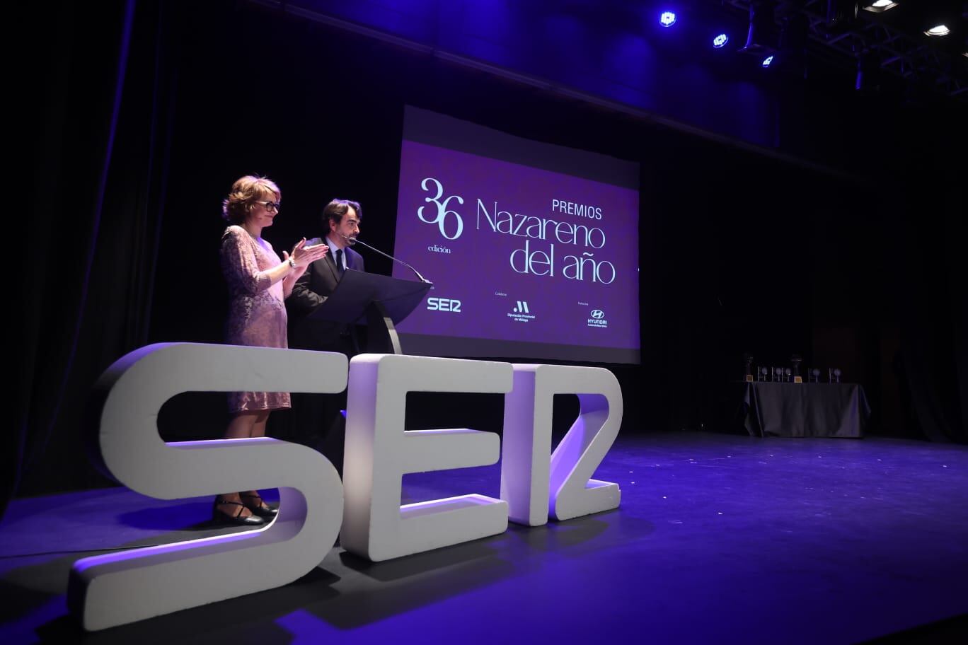 Un momento de la gala celebrada este jueves en el Centro Cultural Provincial de Málaga