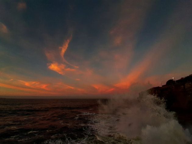 Atardecer en Gijón