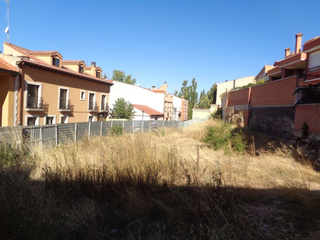 Solar que abarca las siete parcelas objeto de esta medida