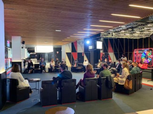 Asistentes a la presentación