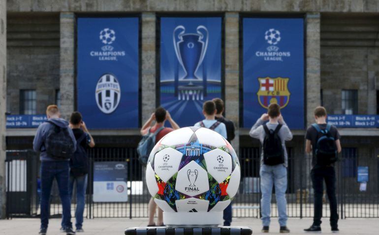 Estadio Olímpico de Berlín, donde tendrá lugar el partido entre Barça y Juventus