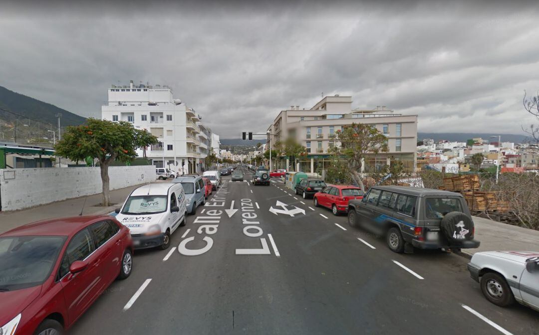 La avenida Enrique Mederos se ubica en el centro de la ciudad de Los Llanos de Aridane