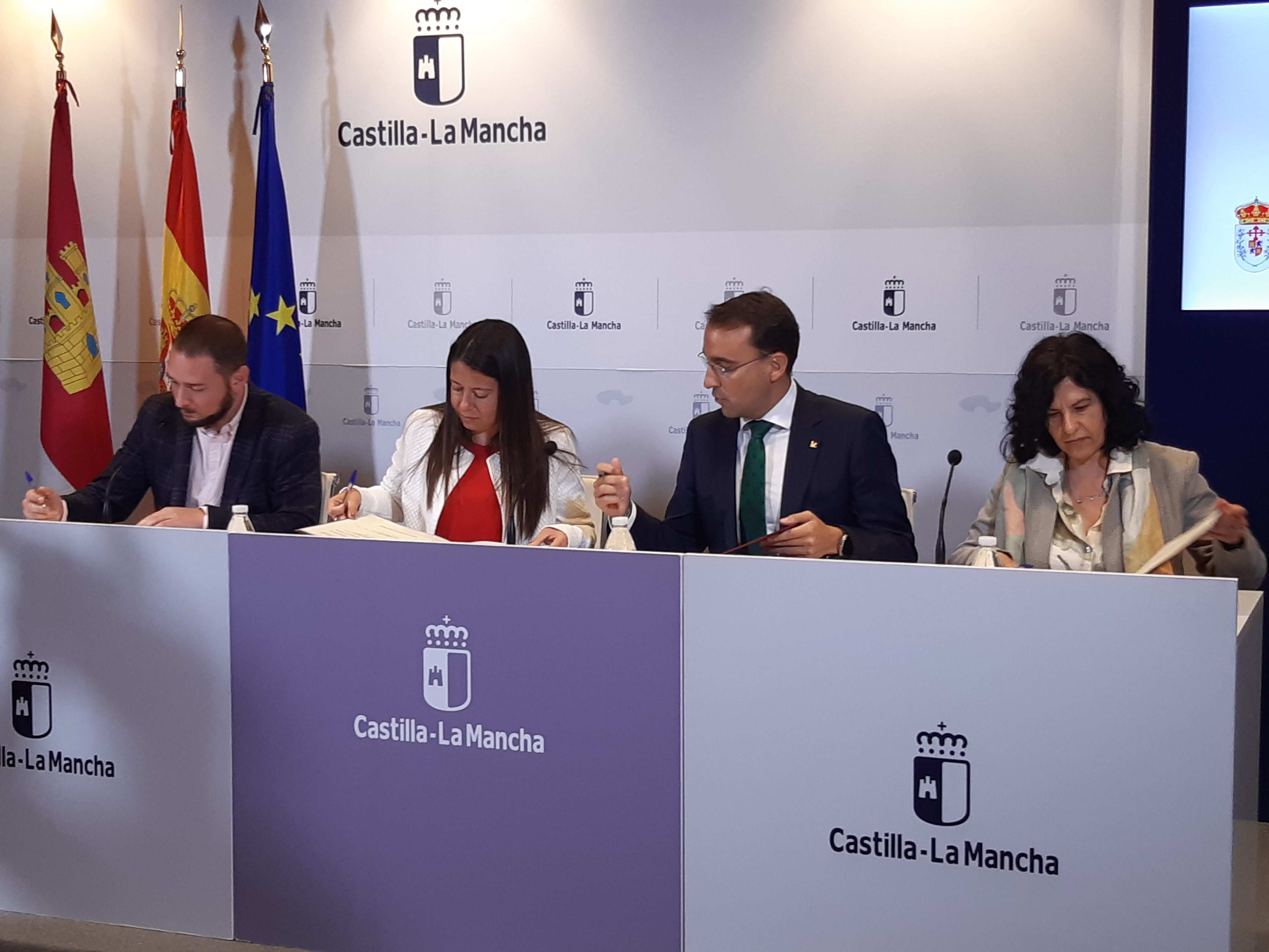 Firma protocolo Globalcaja para ayudar a zonas afectadas por la DANA en Castilla-La Mancha