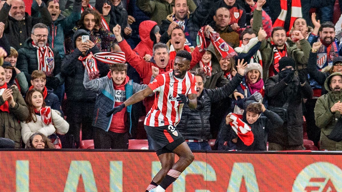 Iñaki Williams, tras la vitoria ante el Villareal: "¿Por qué no soñar con la Liga?"