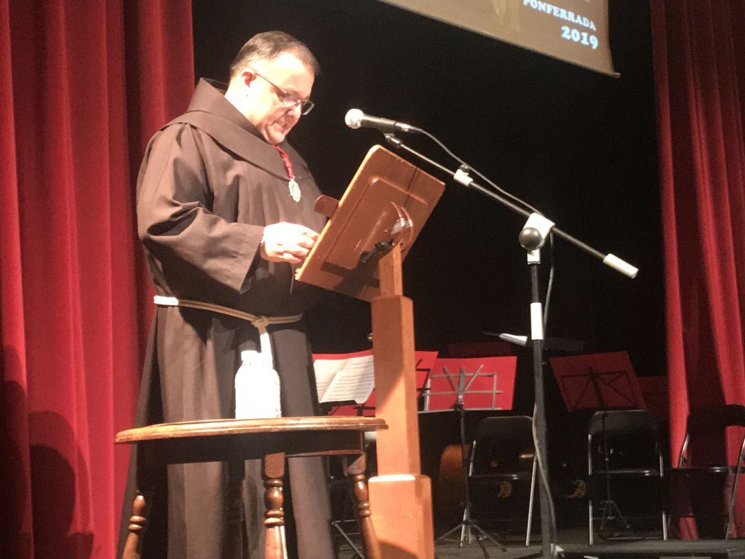 El pregonero de la Semana Santa ponferradina 2019