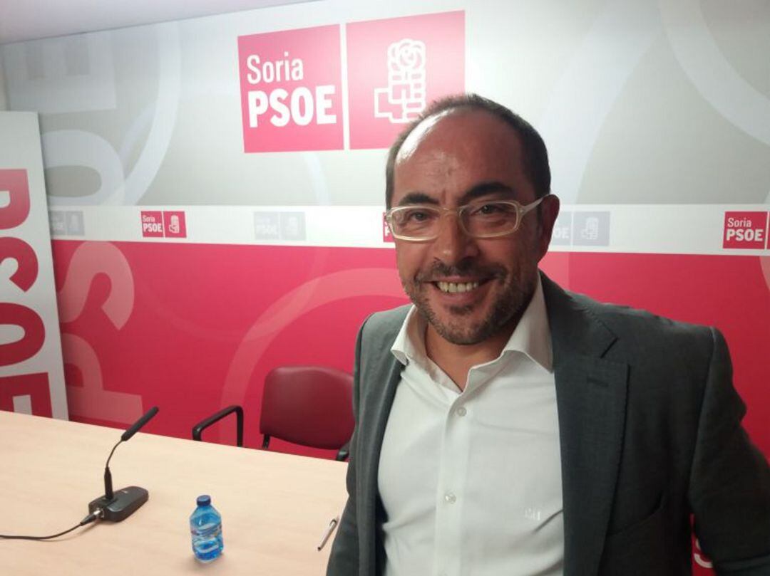 Luis Rey, portavoz del PSOE en la Diputación