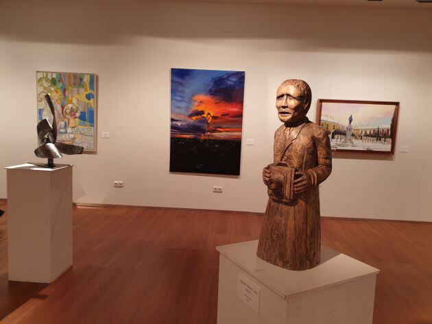 Detalle de la exposición 'Arte Palencia'