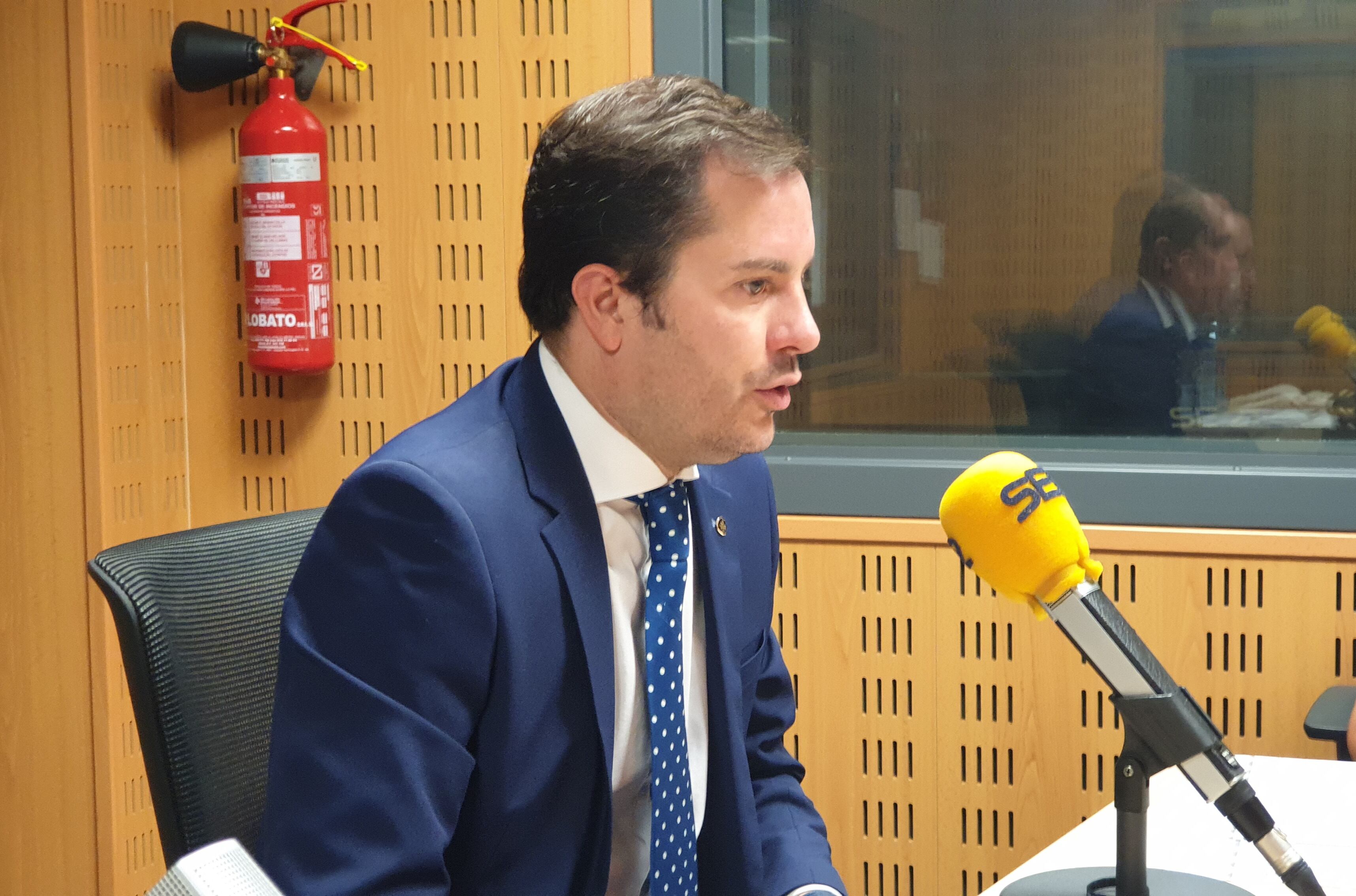 Ignacio Javier Santos Izquierdo, presidente de la Agrupación de Jóvenes Abogados de Palencia y de la federación de CYL