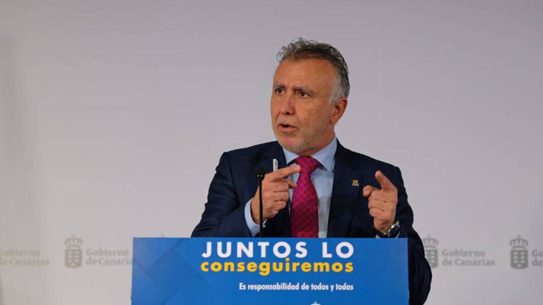 Ángel Víctor Torres, presidente de Canarias