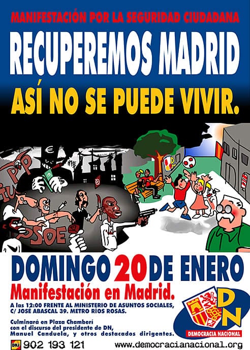 Cartel de la convocatoria