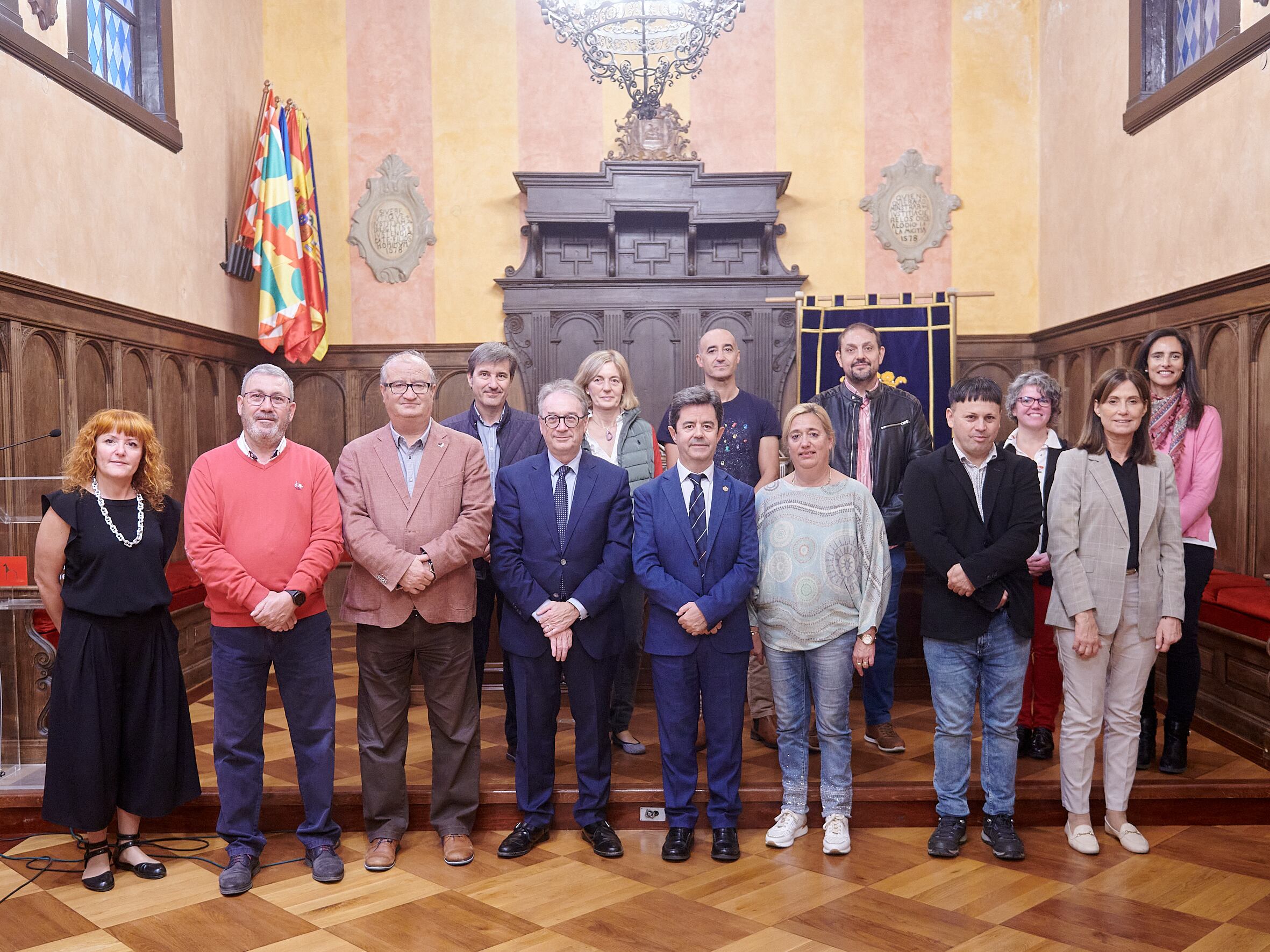 Foto de familia de los participantes