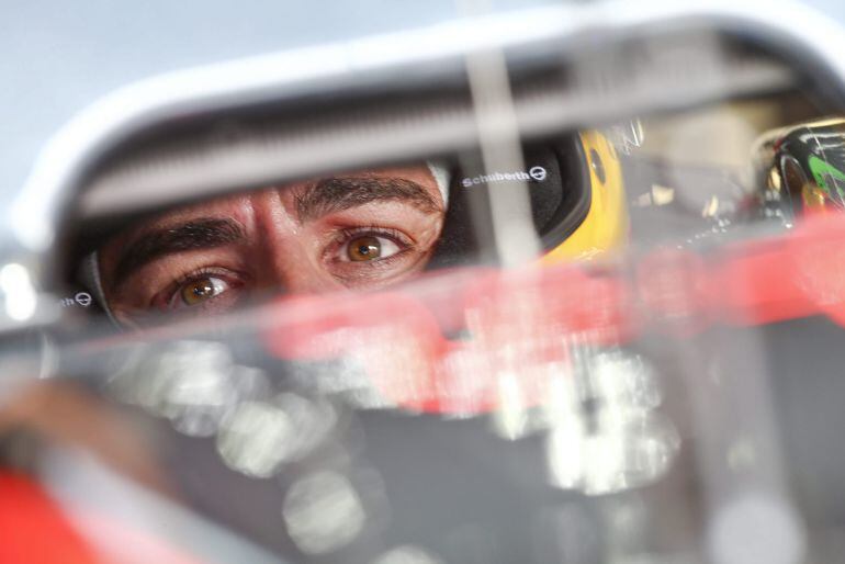 Fernando Alonso, dentro de su monoplaza