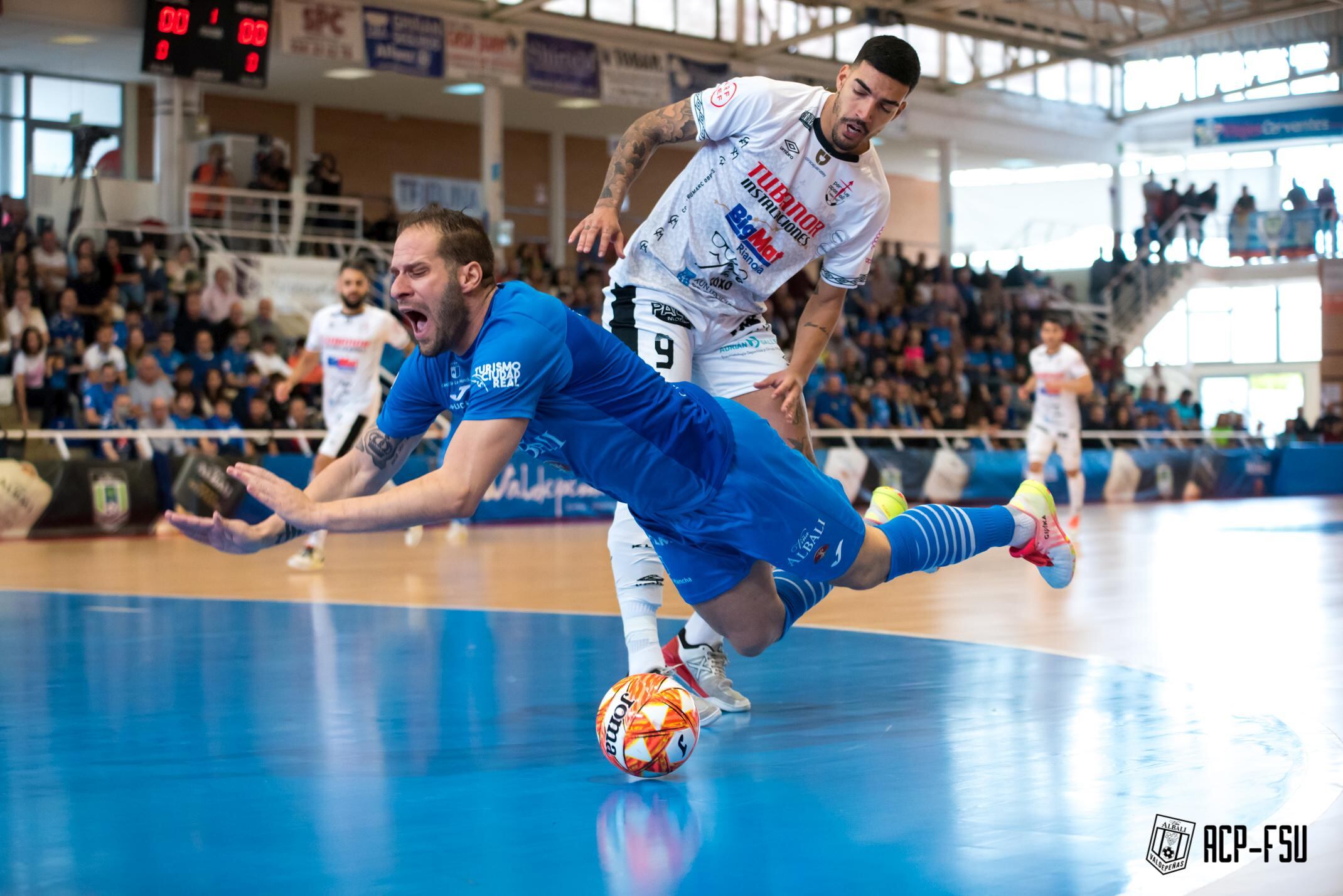 Imagen del encuentro entre Viña Albali Valdepeñas VS Noia Portus Apostoli