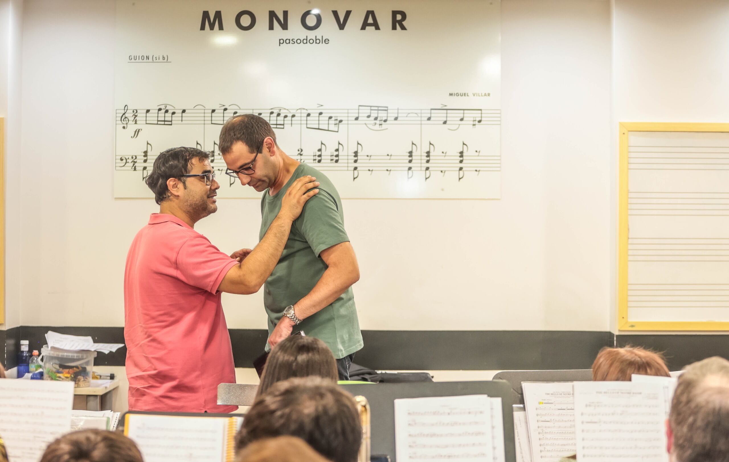 Gabriel Pastor y Álvaro Martínez, coordinador y director de La Artística