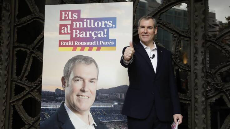 Entrevista a Emili Rousaud: "Una persona propera a la candidatura ha parlat amb l'entorn de Neymar i la resposta no és negativa"