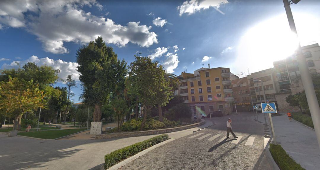 La discusión comenzó en la Alameda de Jaén.