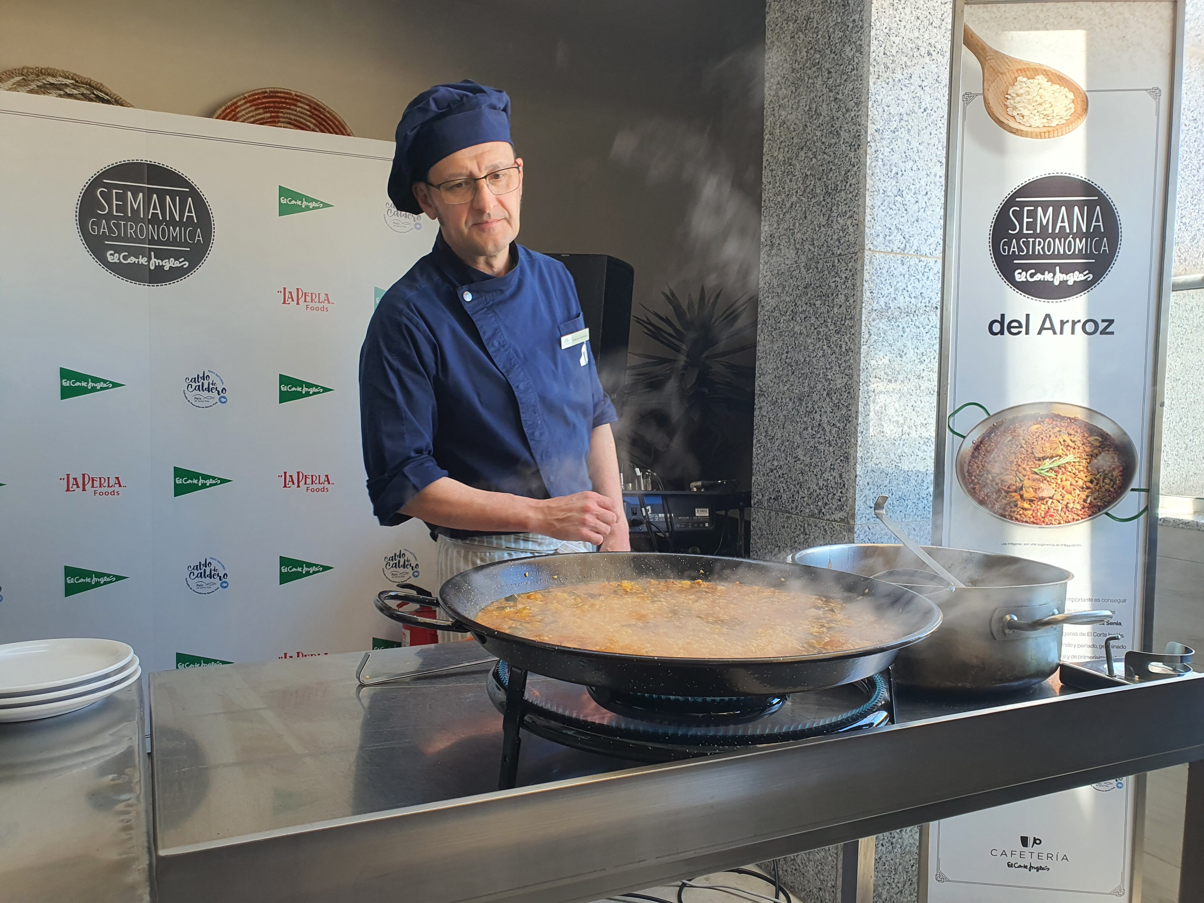 El Corte Inglés escoge Alicante para presentar las Jornadas del Arroz a nivel nacional