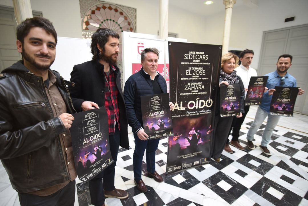 Presentación del ciclo &#039;Al Oído&#039; de Pinos Puente en la sede del Área de Cultura de la Diputación de Granada