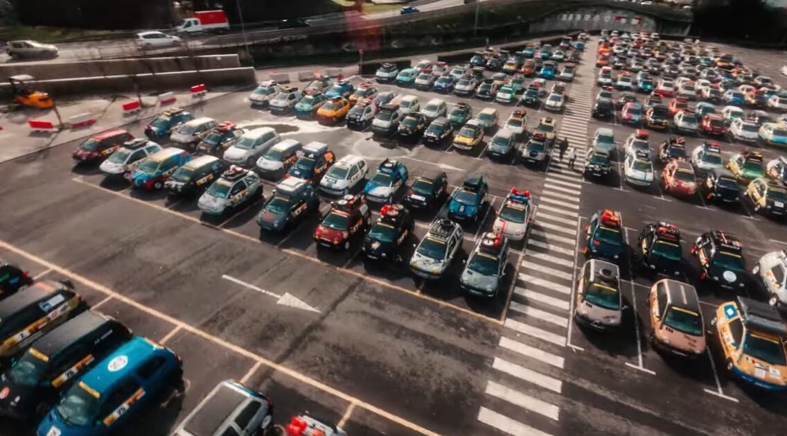 Parking que Ficoba en Irun (Twing Raid)