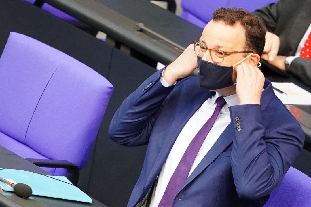 El ministro alemán de Sanidad, Jens Spahn