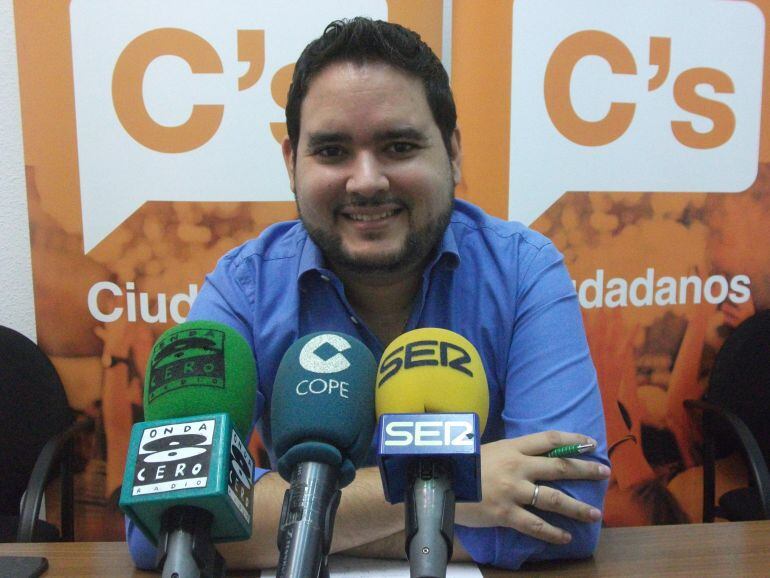 David Caballero, portavoz de Ciudadanos