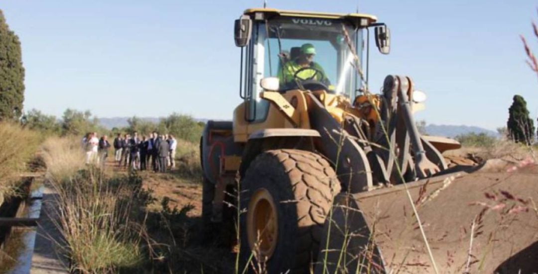 Imagen de las obras del PAI Sant Gregori