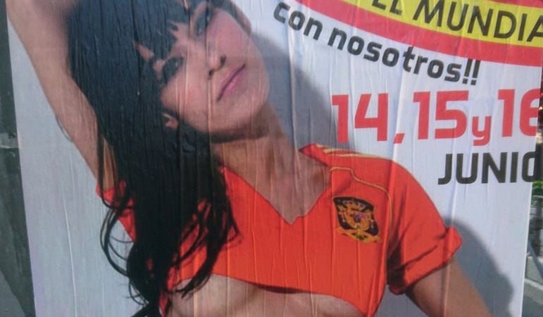 Cartel publicitario de la sala