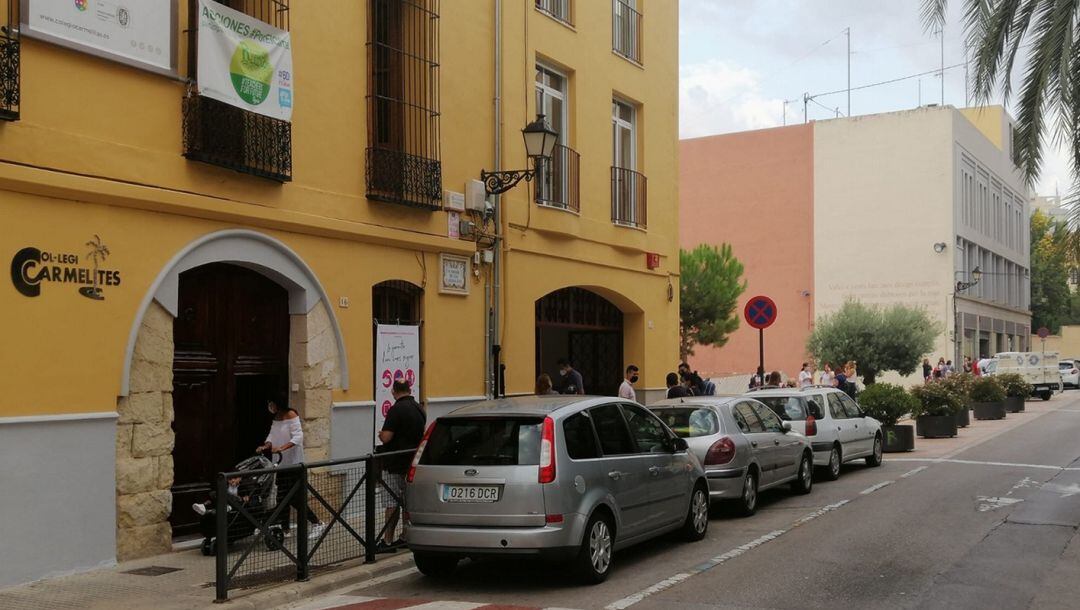 Primer día de la vuelta al colegio en Gandia