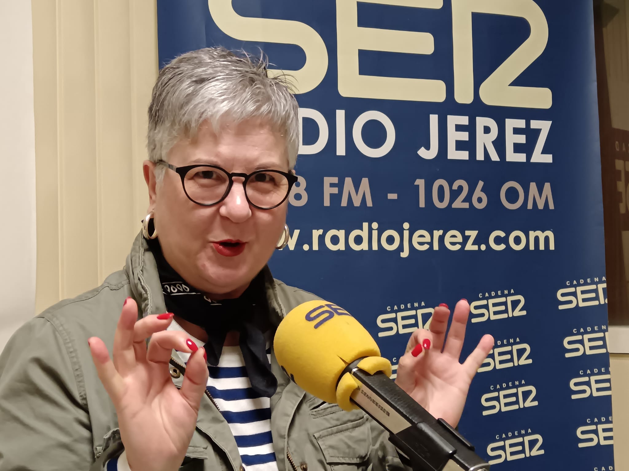La escritora jerezana, Silvia Herrera
