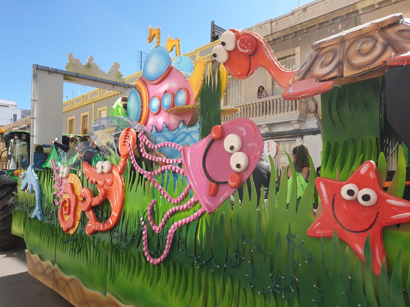 Imagen de archivo de un desfile de Carnaval en Ibiza