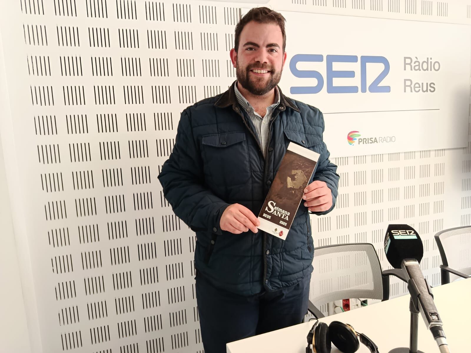 Jaume Piñol, president de l'Agrupació d'Associacions de Setmana Santa de Reus