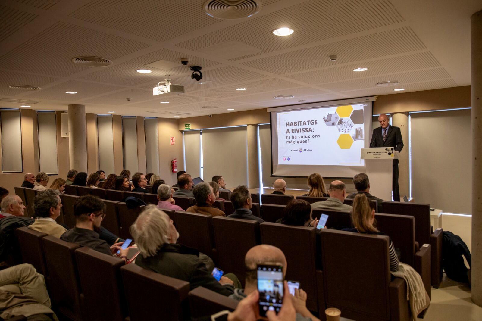 Intervención de Marí en la jornada