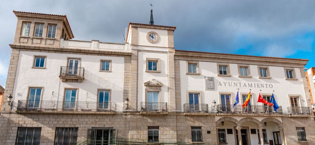 Fachada del edificio consistorial de Colmenar Viejo