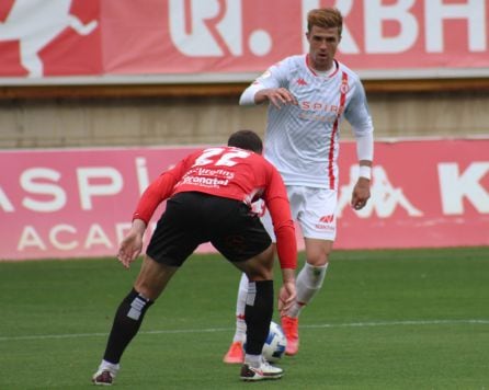 Héctor Hernández, durante su último partido con la Cultural