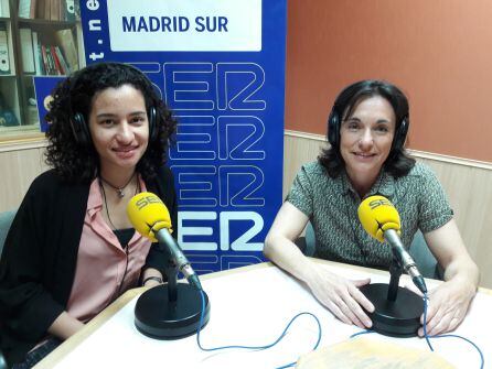 María Periñán y Julieta Valero, de la Fundación Centro de Poesía &#039;José Hierro&#039;