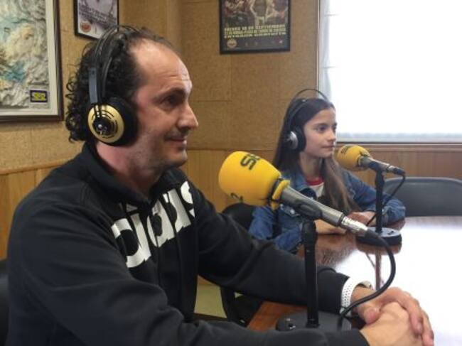 Jaime y Lucía Romero, durante la entrevista en SER Cuenca
