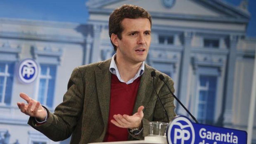 Pablo Casado, presidente del Partido Popular