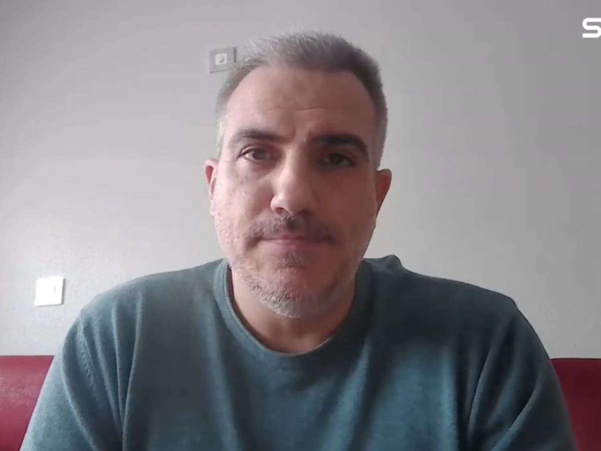 Salvador Oliva, presidente de las peñas del Real Murcia: "La afición tiene que estar unida y animar al equipo"