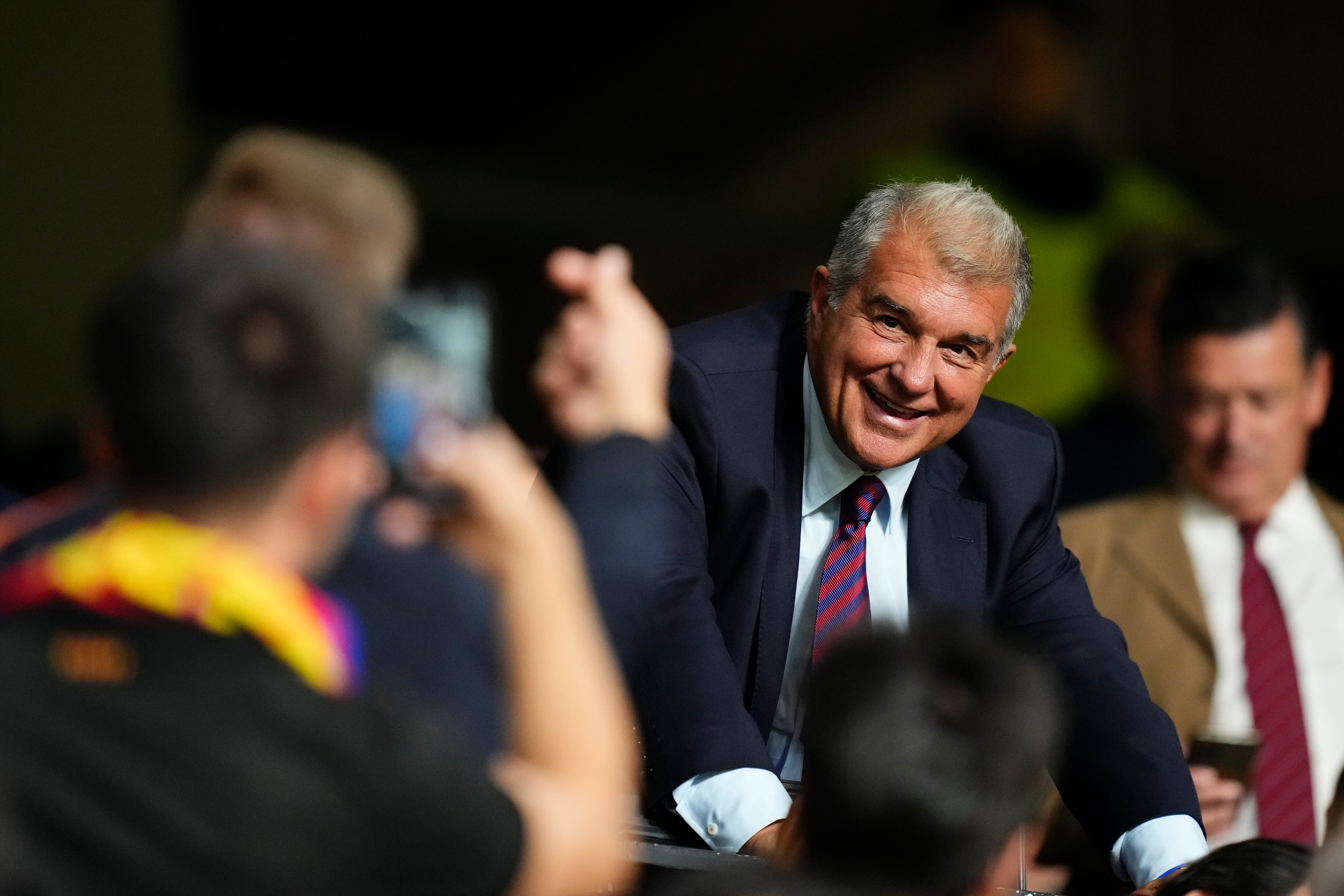 Joan Laporta en una fotografía de archivo.