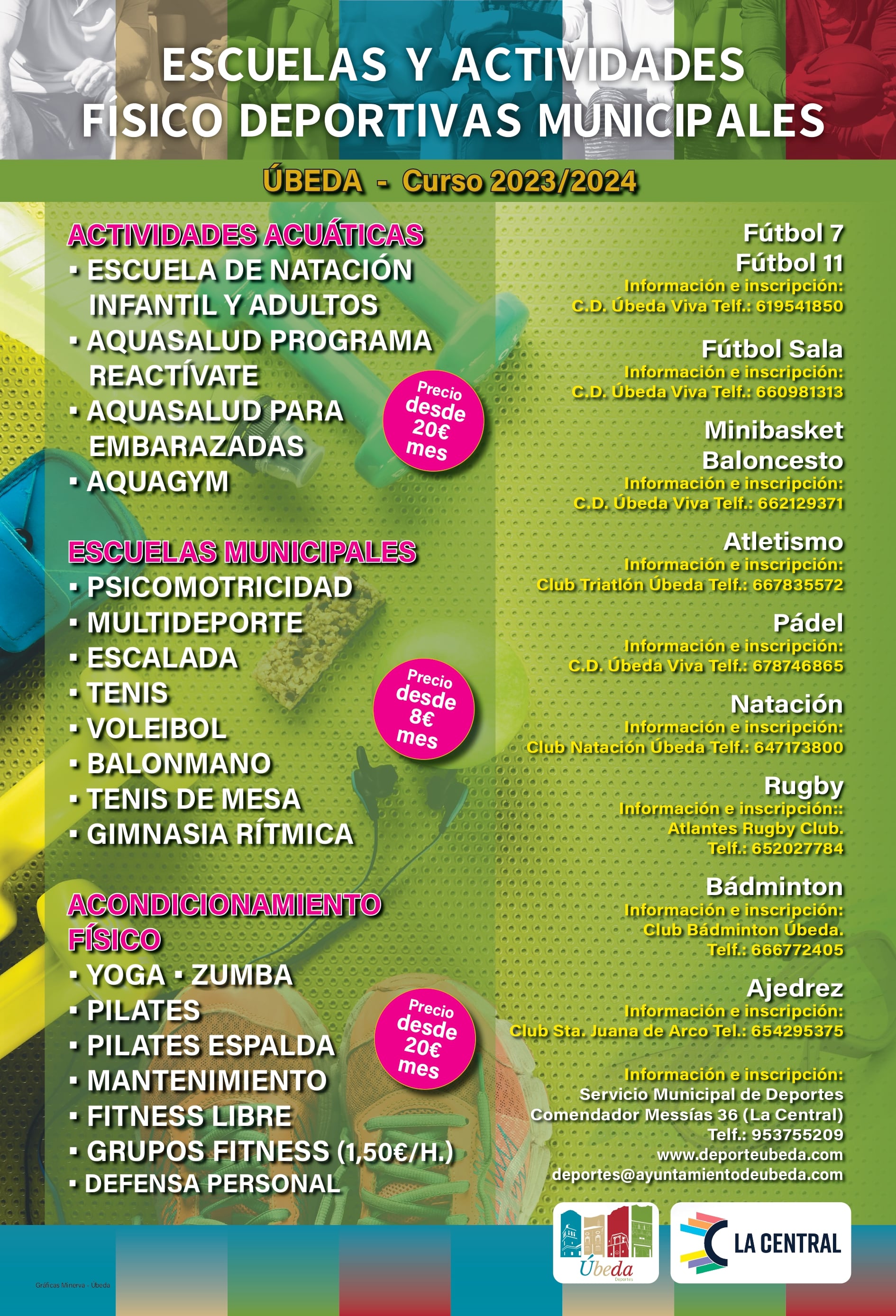 Actividades municipales en Úbeda