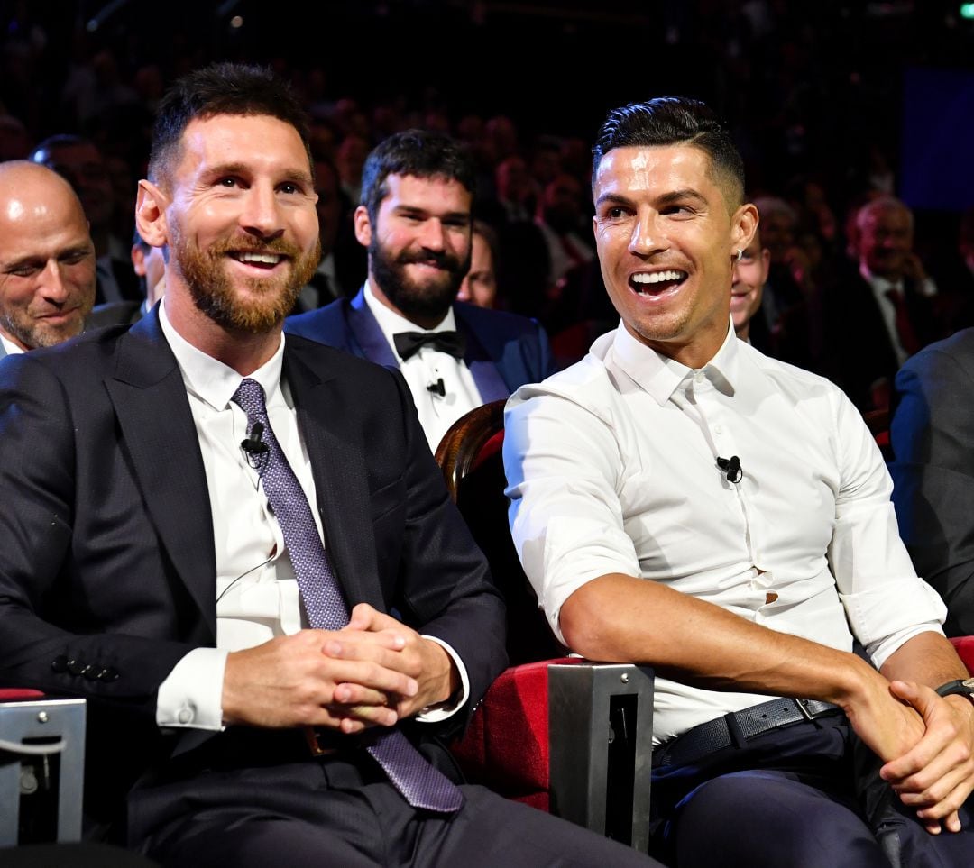 Lionel Messi, junto a Cristiano Ronaldo