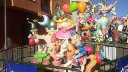 Falla Infantil de Darrere del Castell.