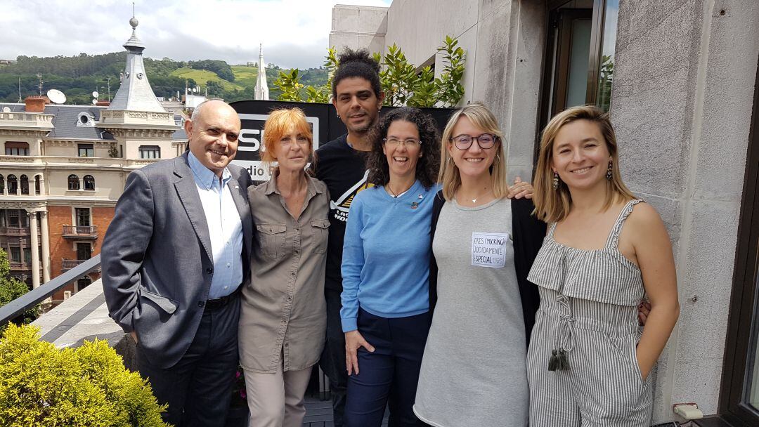 Tomás Del Hierro, Inés Ibáñez, Samir Lahdou, Beatriz Marcos, Amaia Arenal y Aitziber Ibaibarriaga